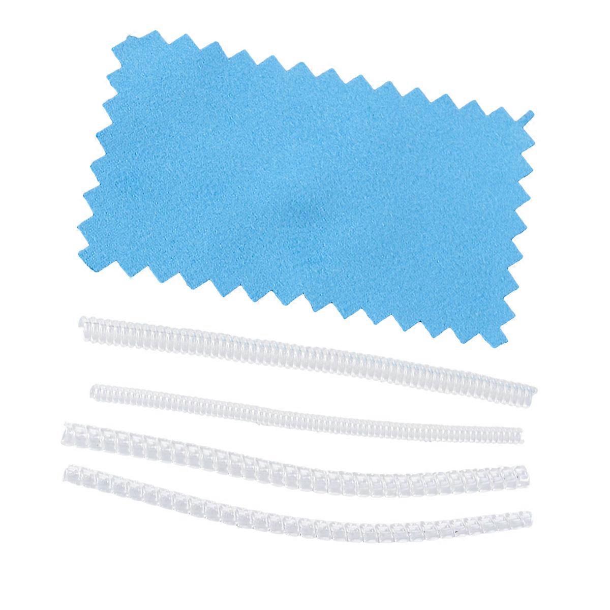 Spiral Coil Ring Fitter Secure Ring Prevent Sliding Off Size Adjustment 4Pcs for Loose Rings