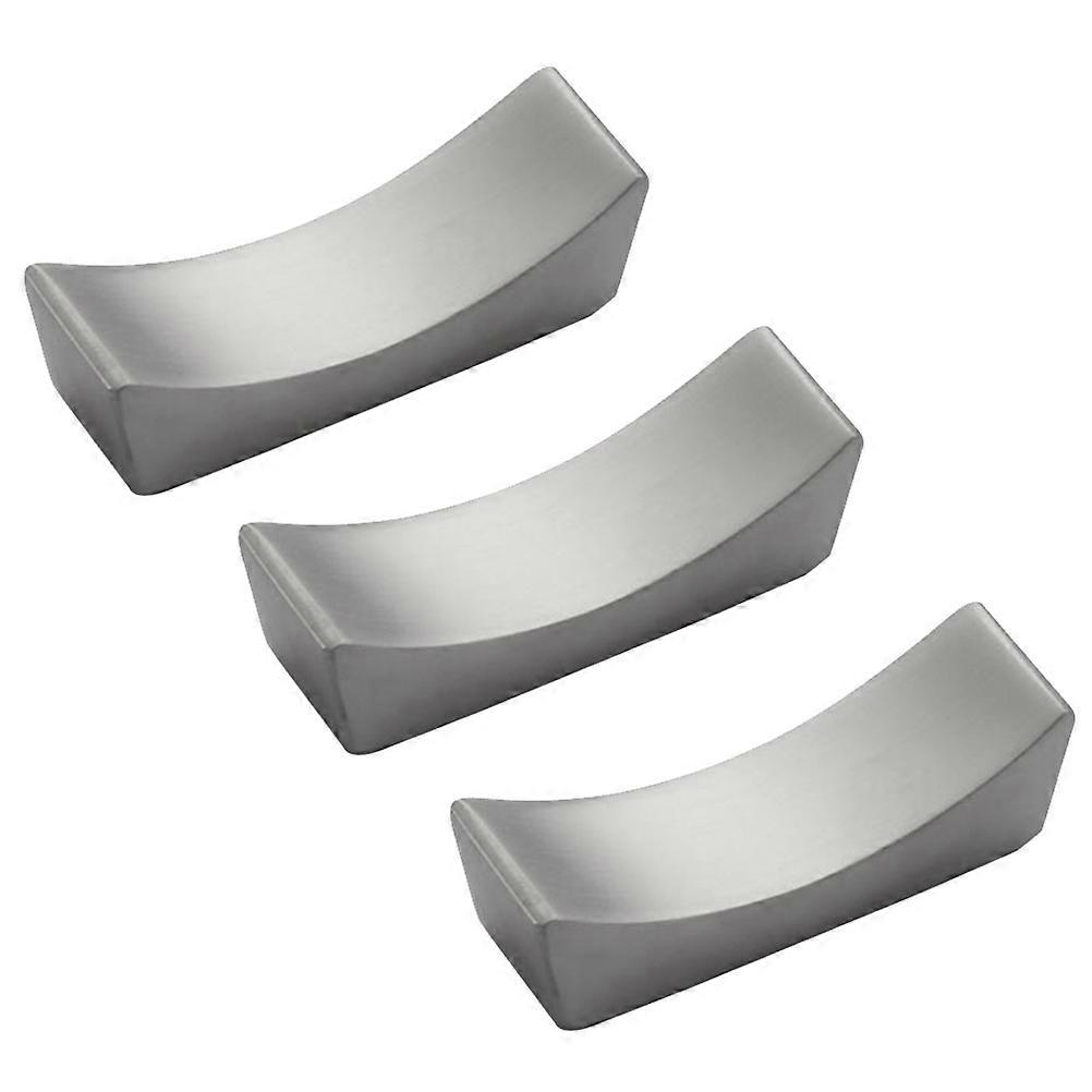 Metal Chopsticks Rest Holder Prevent Rolling Ingot Shape For Household Users 3Pcs