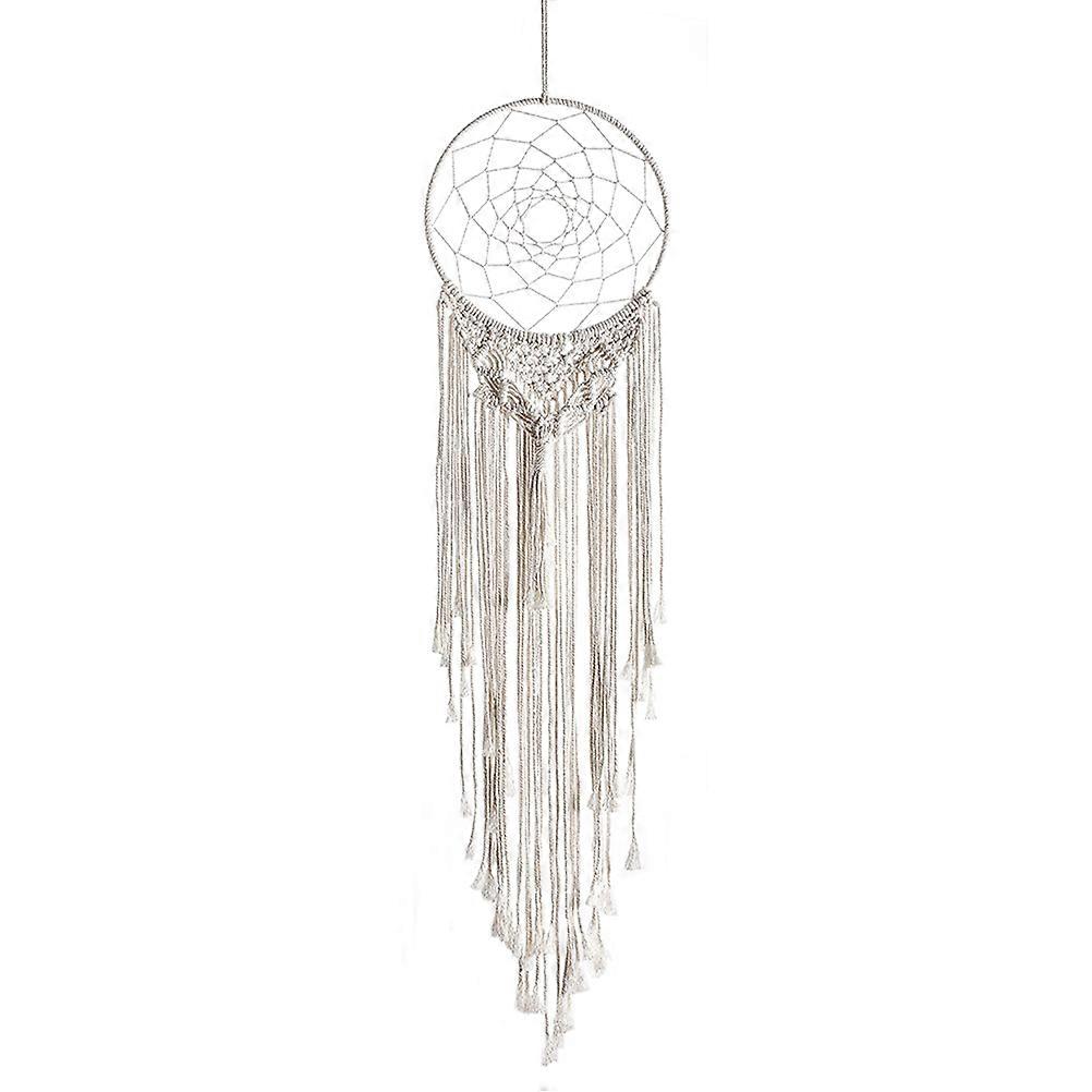 Wall Decoration Pendant Tassel Wall Hanging Adornment Dreamcatcher Tapestry Cotton 125x25x4cm For Window Decor 1Pack