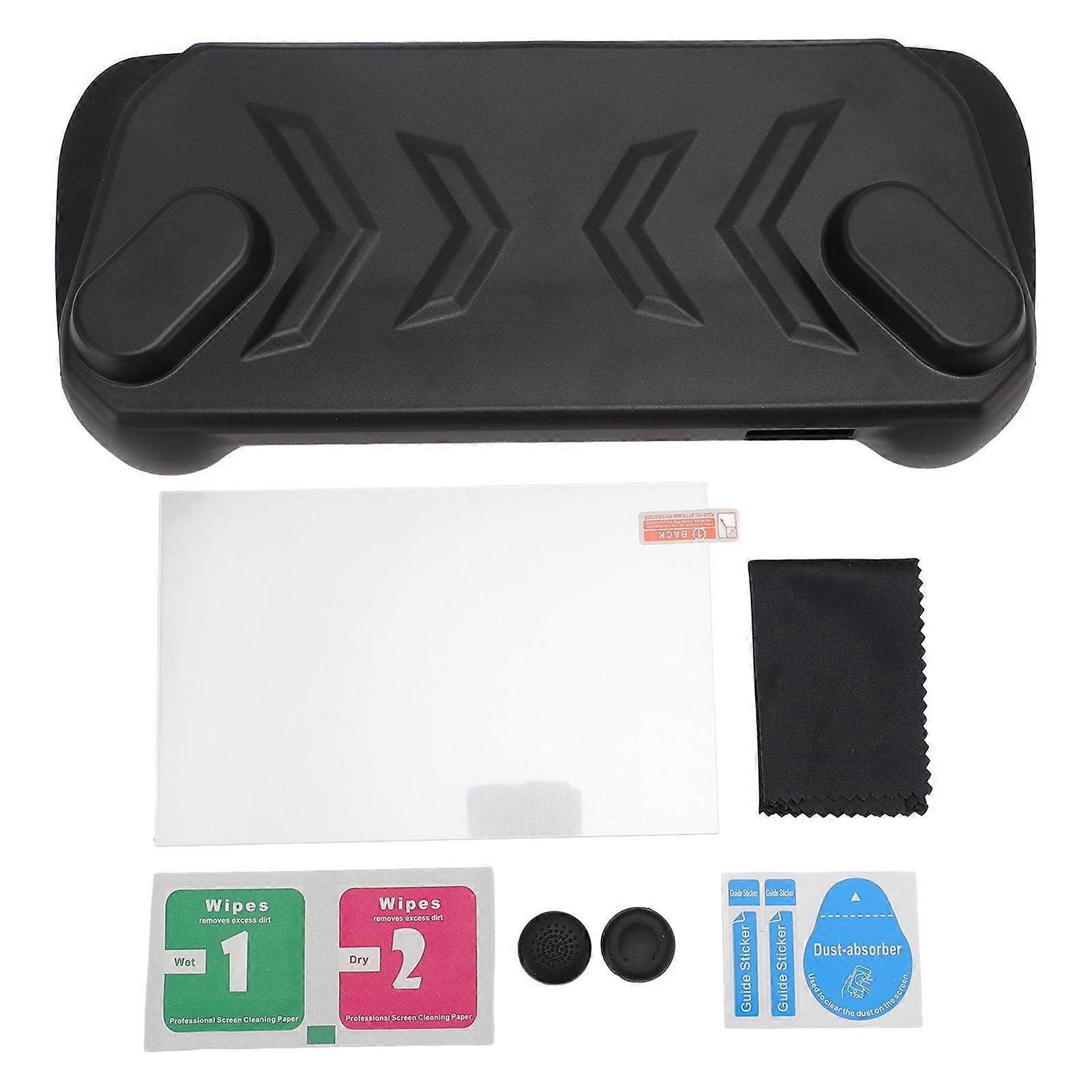 Protective Case Kit for ROG Ally X with Stand, Tempered Glass, and Ergonomic Design