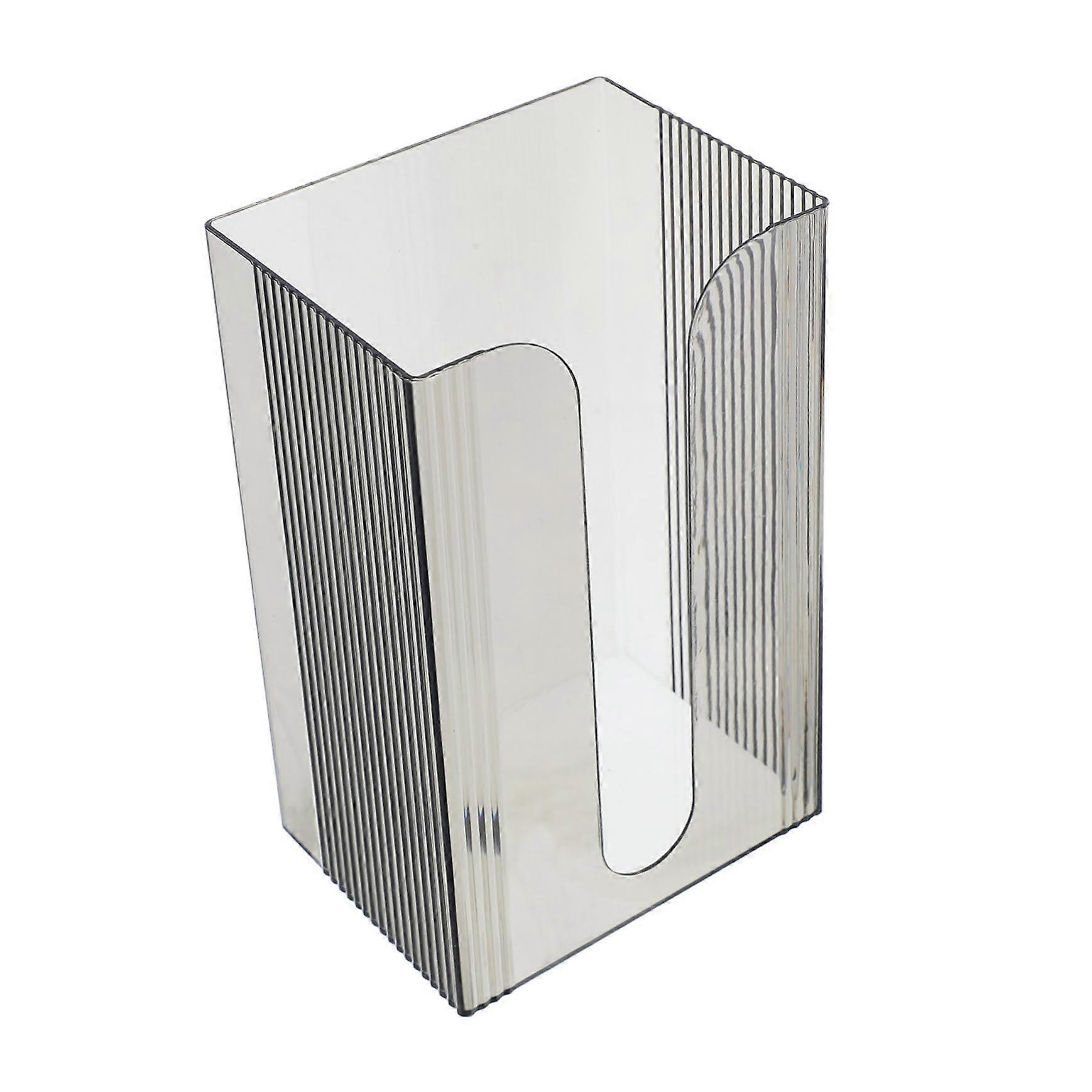 Wall-Mounted Tissue Holder Multifunctional Storage for Kitchen Toilet Paper Easy Tissue Dispensing Organizer for Various Sizes