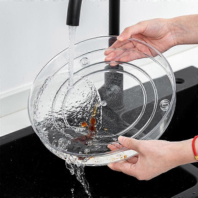 Fridge Spice Kitchen Storage Organizer, Rotating Spice Tray for Fridge Cupboard Kitchen