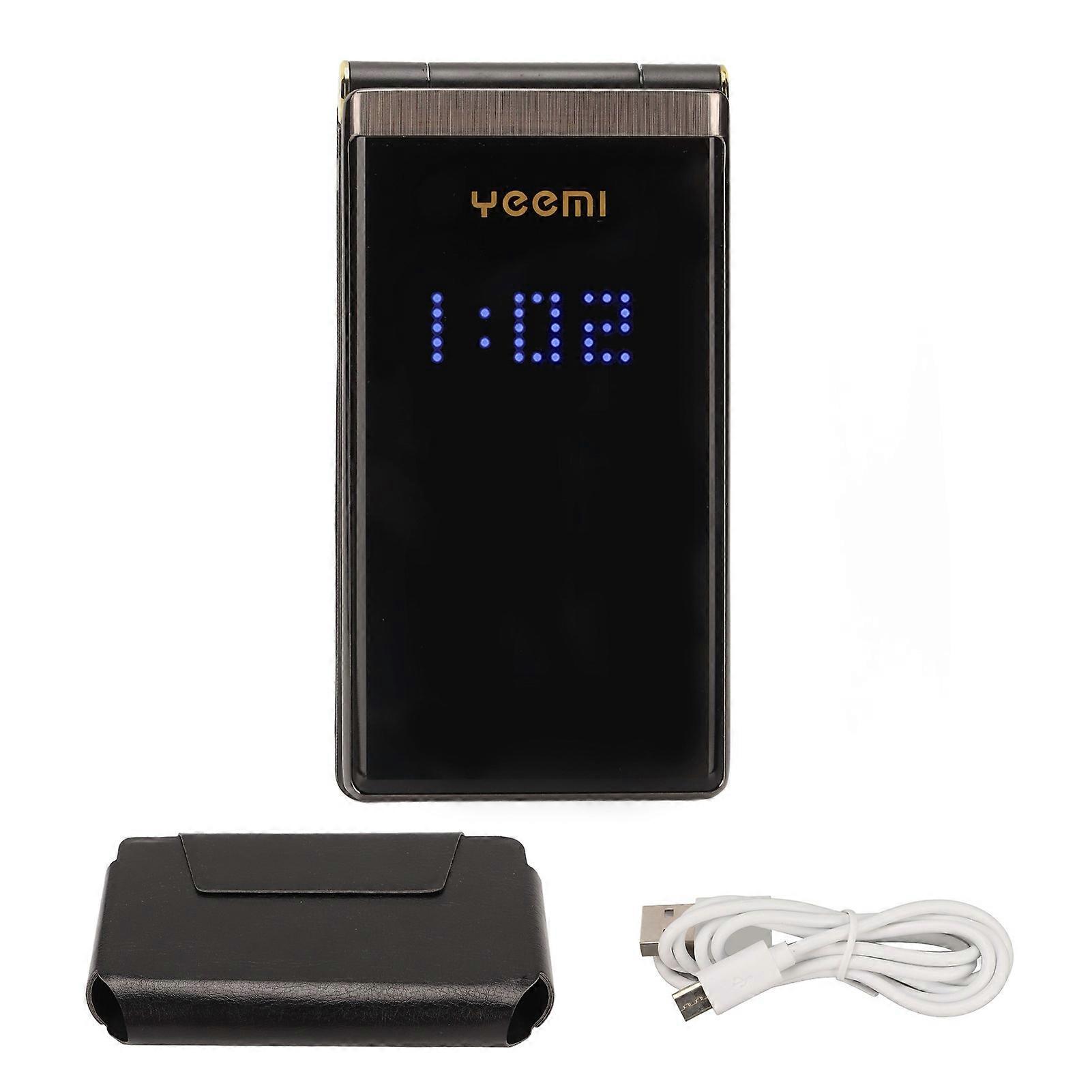 Flip Mobile Phone for Seniors, 2.8 Inch Large Screen, Super Long Standby Time, 5900mAh, M2 C, Tarnishing