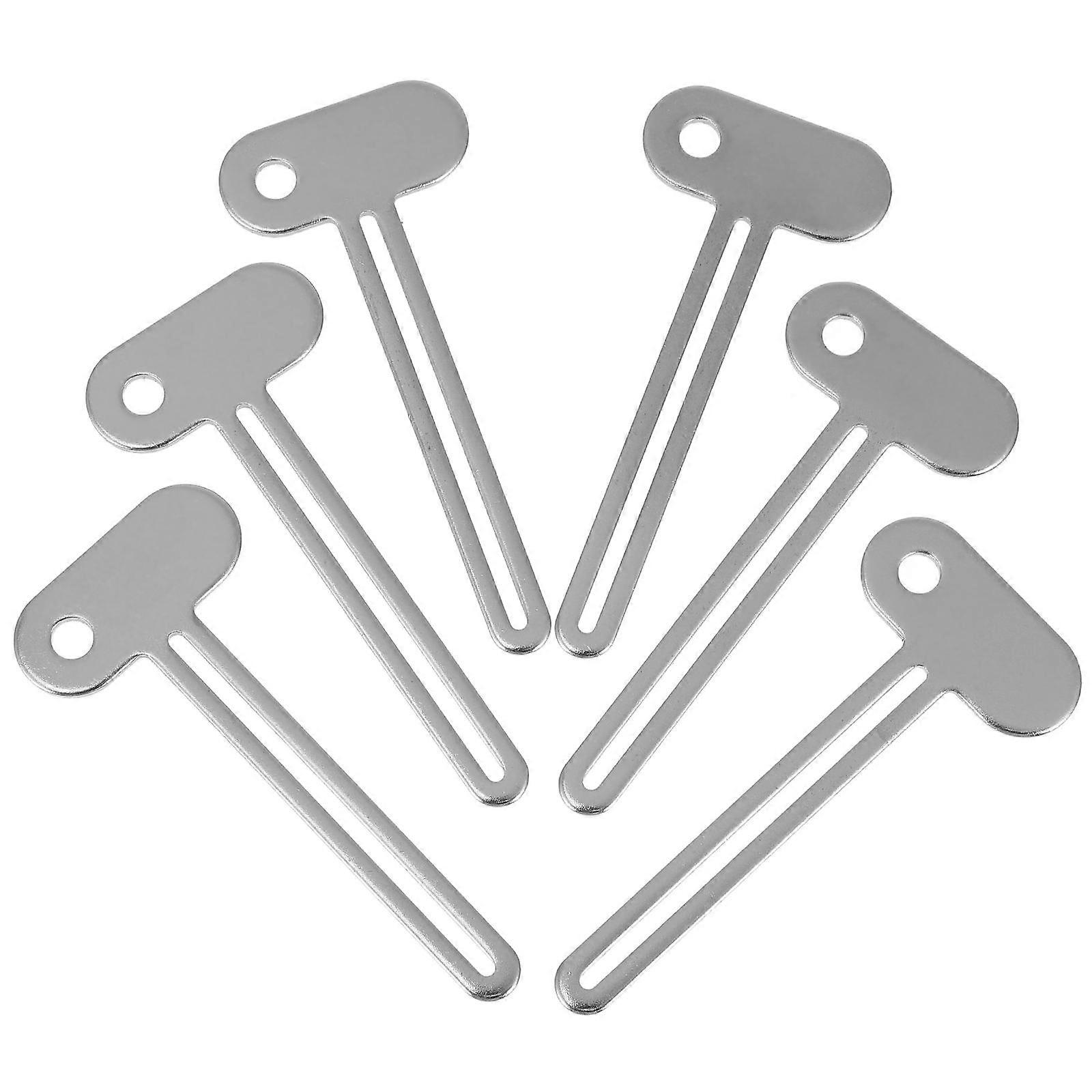 Here's a polished product description for your **6pcs Metal Toothpaste Tube Squeezer Tool**:

 

### 🦷 6 Pack Metal Toothpaste Tube Squeezer Tool –