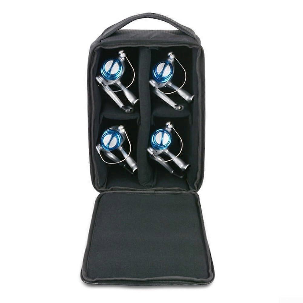 Travel-Friendly Fishing Reel Holder with Waterproof Features and Padded Interior for Secure Storage and Protection