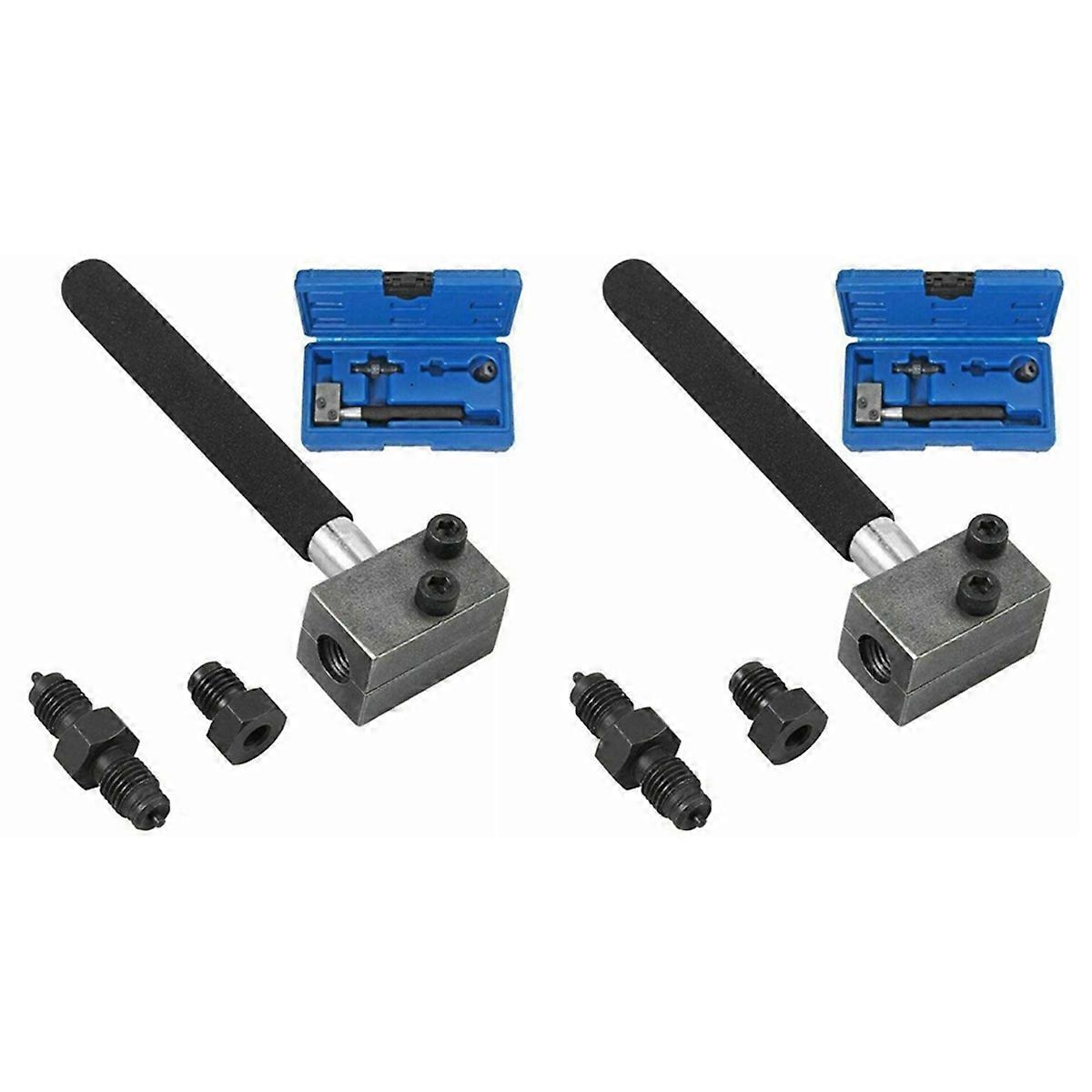 2X Brake Line Flaring Tool Automotive Brake Line Double Flaring Tool 4.75Mm F Flaring Tool Brake Tub