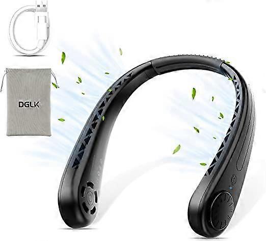 The Portable Neck Fan From Popular Earphone Design,The Leafless Neck Fan Perfect For Personal Fan,with Features,Like USB Mini Fan, Ultra-Quiet, Batter