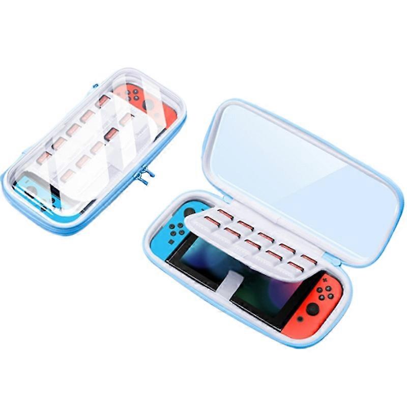 For Nintendo Switch Switch OLED Game Console Ultralight Shockproof PC EVA Protective Cover Clear Pro