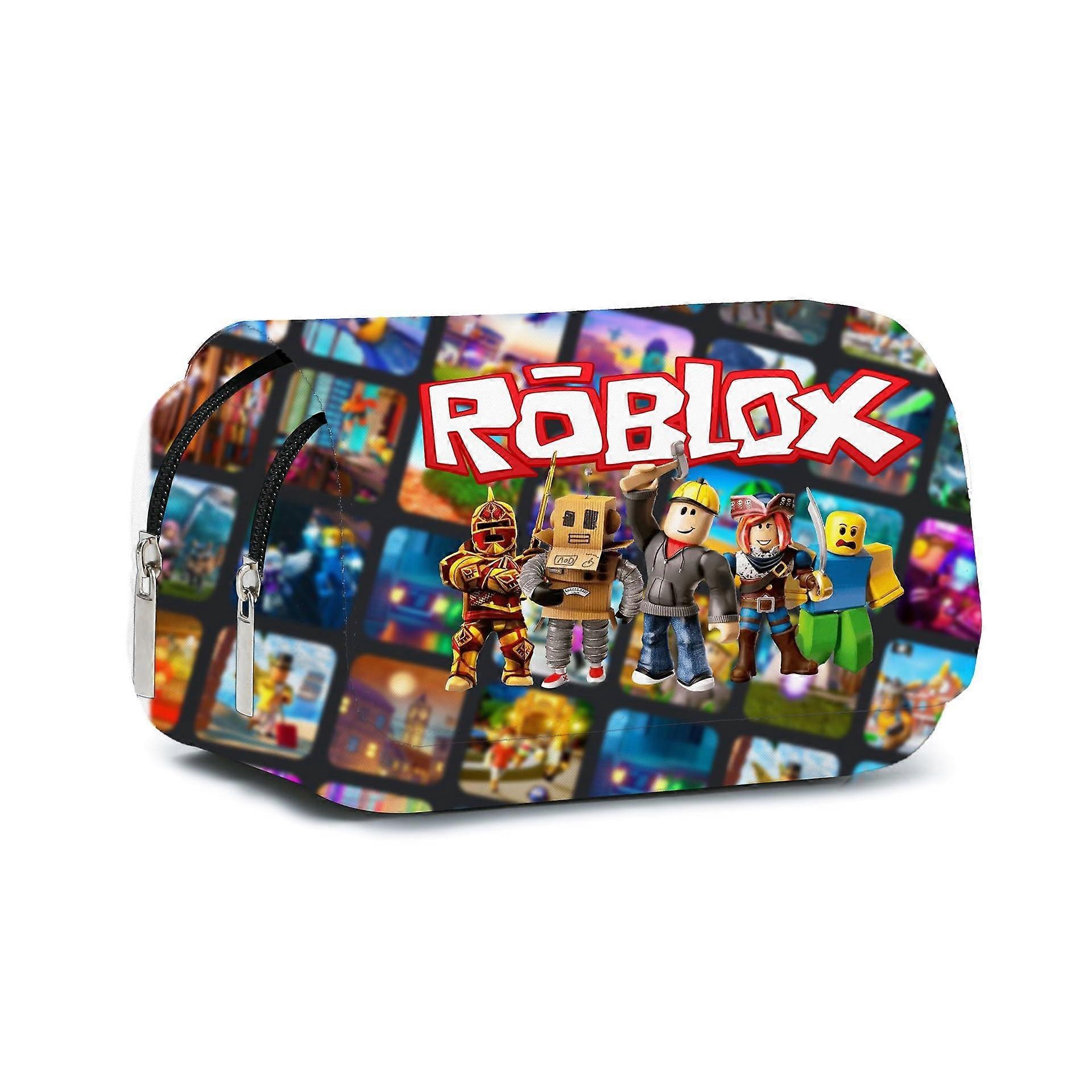 Children's pencil case, pencil case, Roblox stationery box, My Hero Academia, multicolored, briefcase