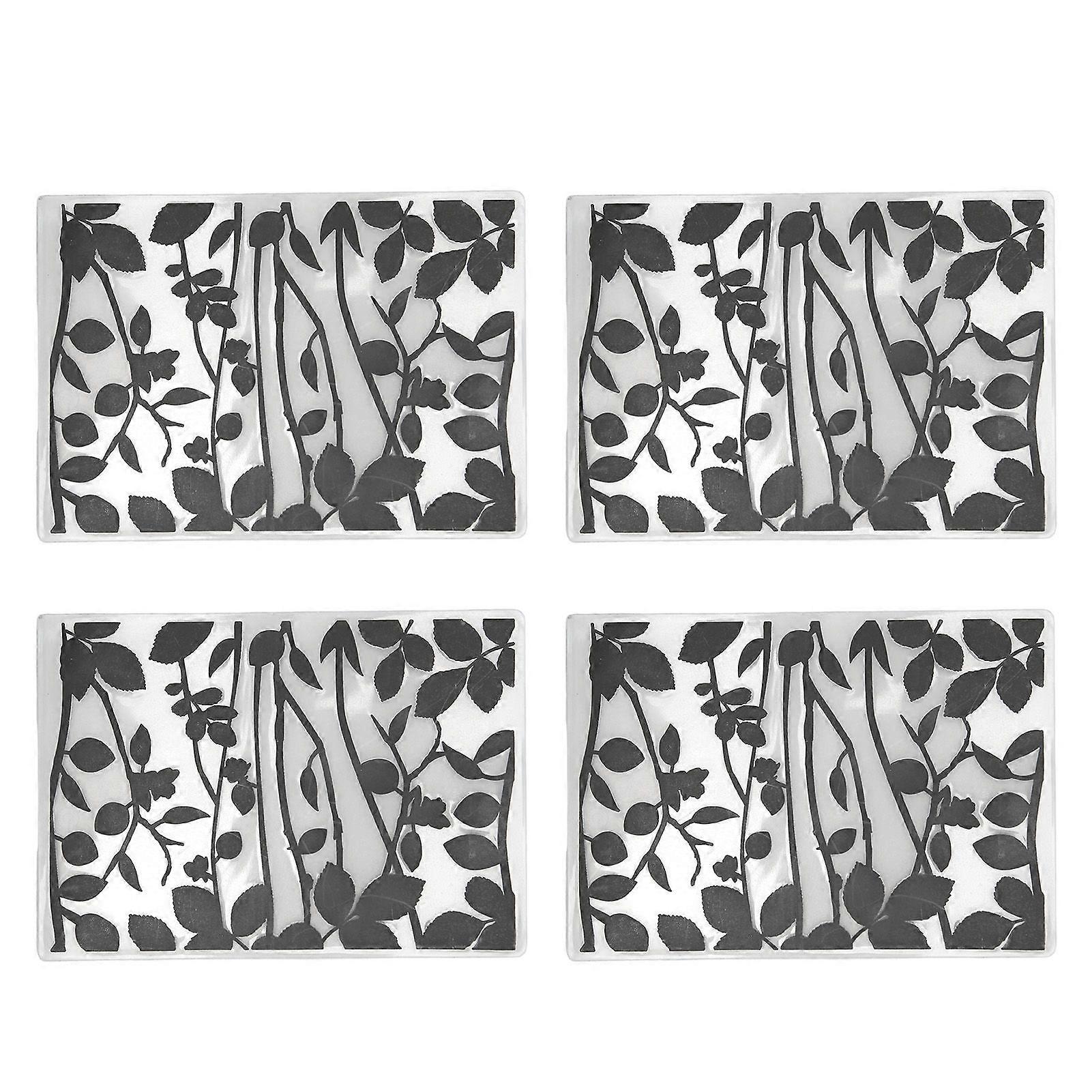 2025 أحدث طراز 4 قطع نقش مجلدات DIY صنع القوام الزخرفية