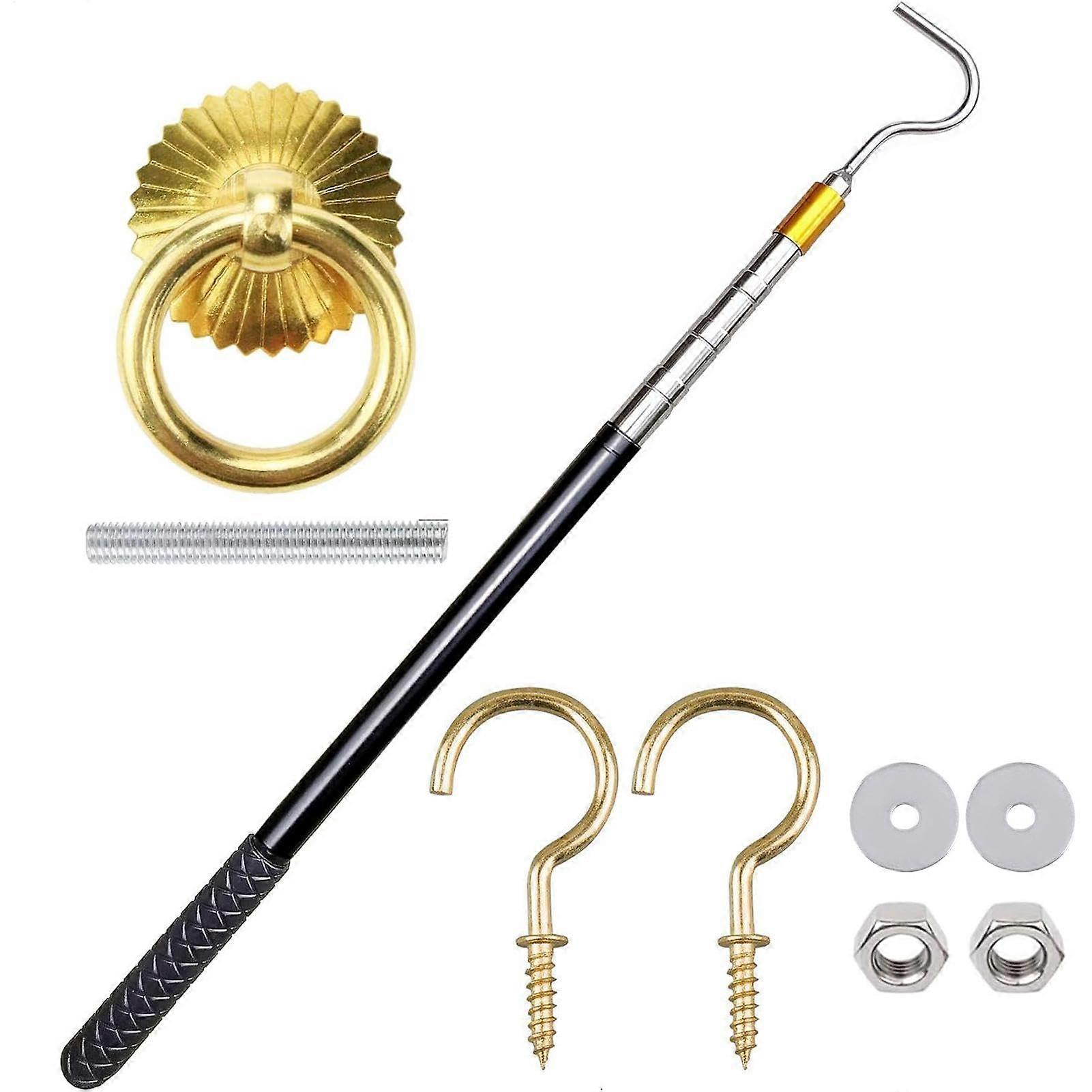 Loft Ladder Pull System Kit Loft Ladder Pull System Set Attic Pull System Hook Set