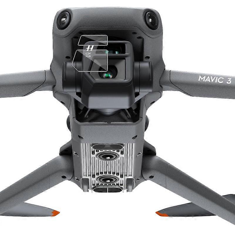 [New] For DJI Mavic 3 IMAK Rear Camera Glass Lens Film, 1 Set Package