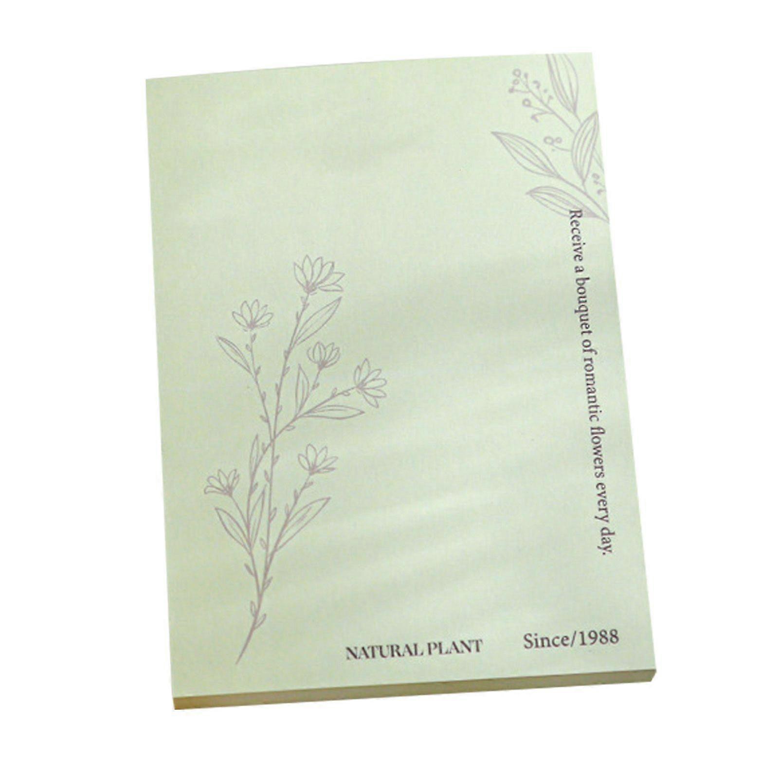 2025 Latest Model  Message Note Pads Nature Themed Versatile Smoother Writing