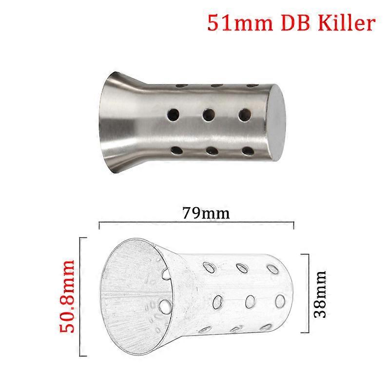 Universal Front Mid End Catalyst DB Killer For Yoshimura Motorcycle Exhaust Muffler Silencer Noise Sound Eliminator