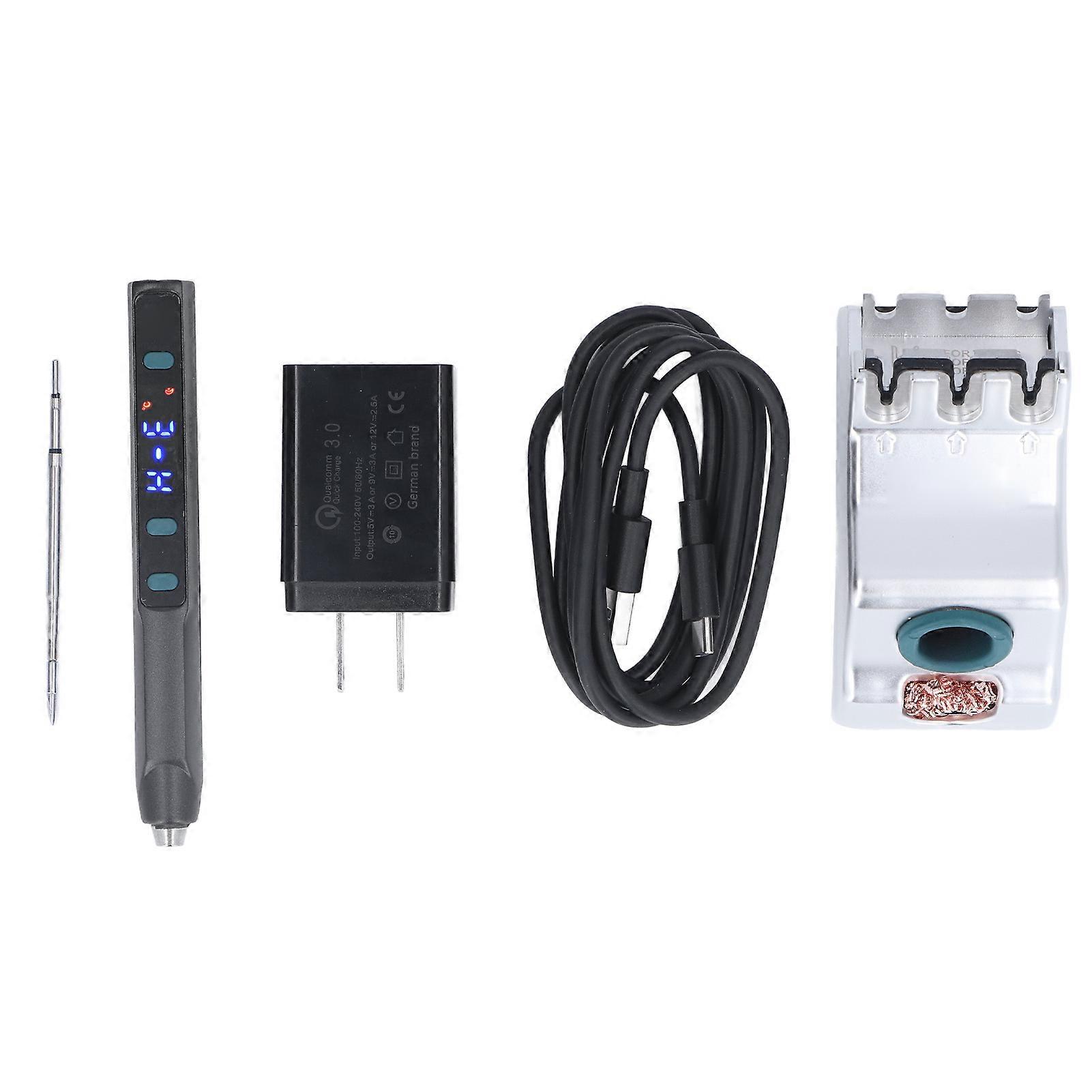 Adjustable Soldering Iron Kit Smart Heating USB Electronic Welding Tools