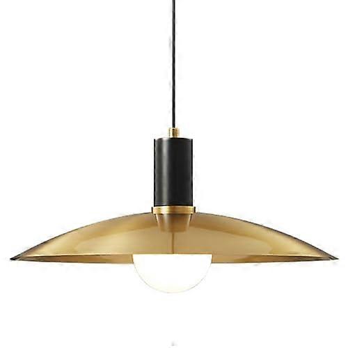 Modern Industrial Style Copper Chandelier Single Head Pendant Lamp with E27 Base