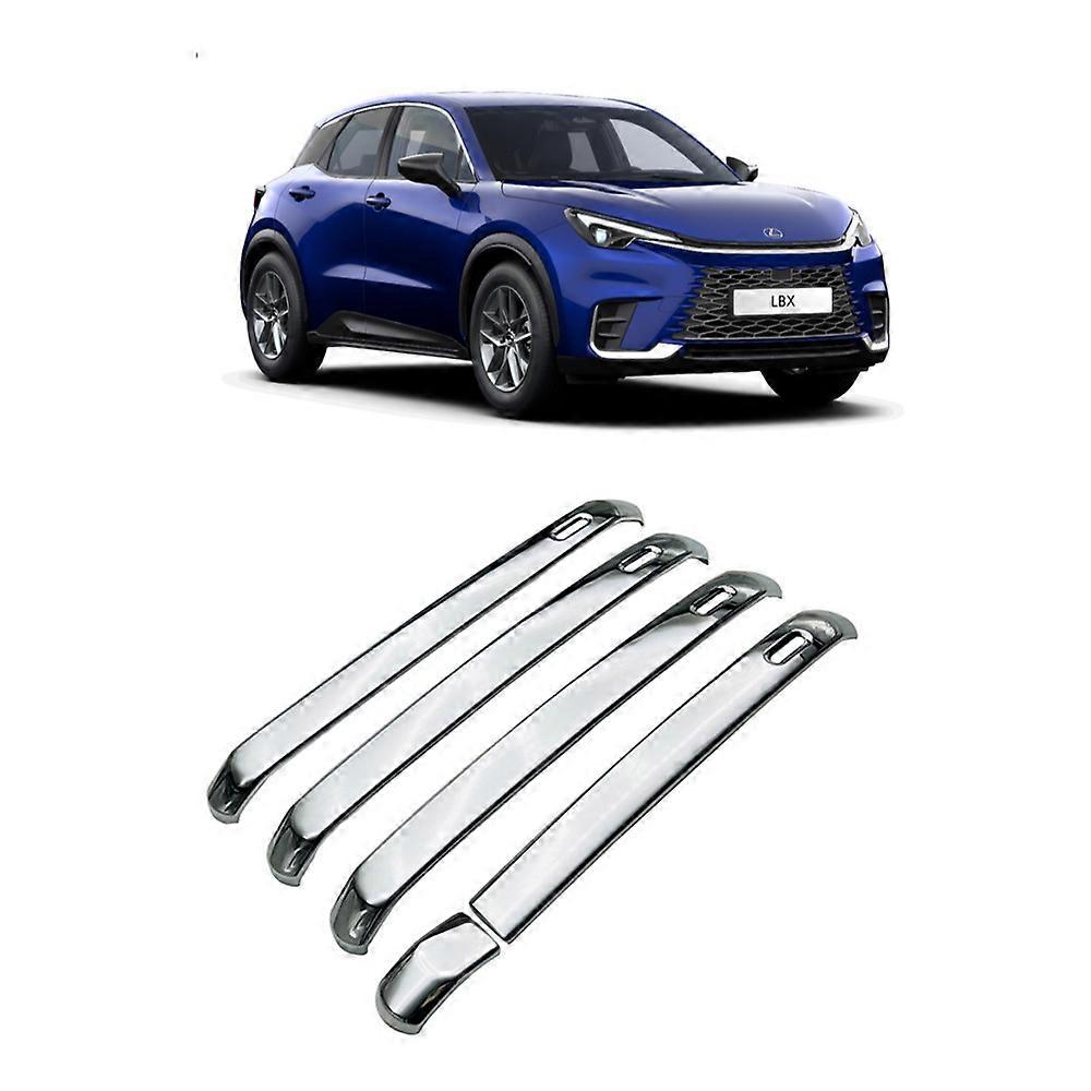 For Lexus 24 LBX modified exterior door handle special electroplated decorative handle bright strip patch