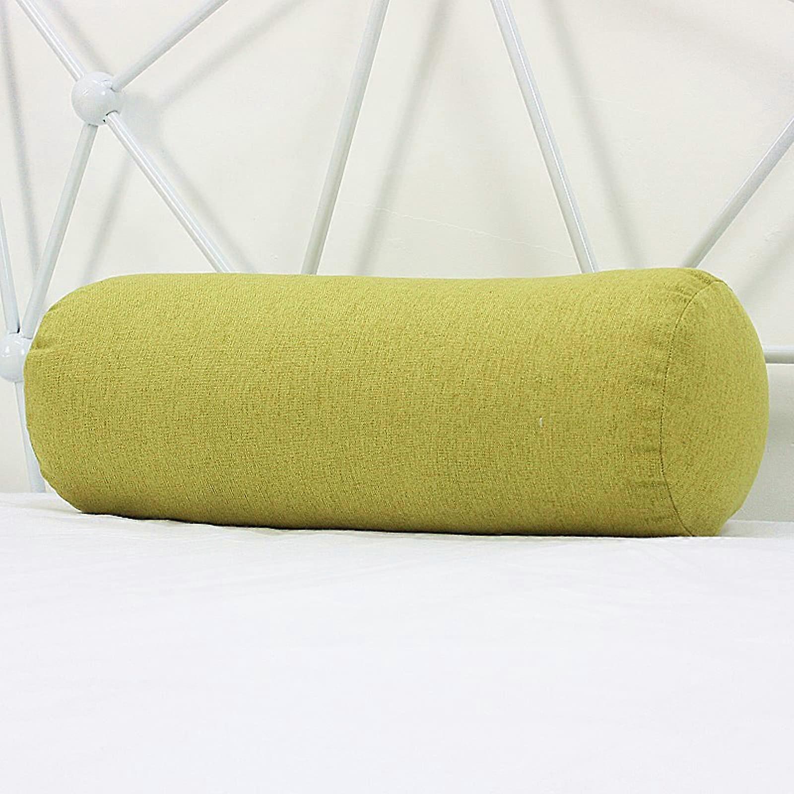 Long Neck Bolster Pillow for Sofa Bed, Comfortable Neck Support Pillow, Cylinder Cushion for Relieving Back, Neck, Knee, Waist Ref: 2044