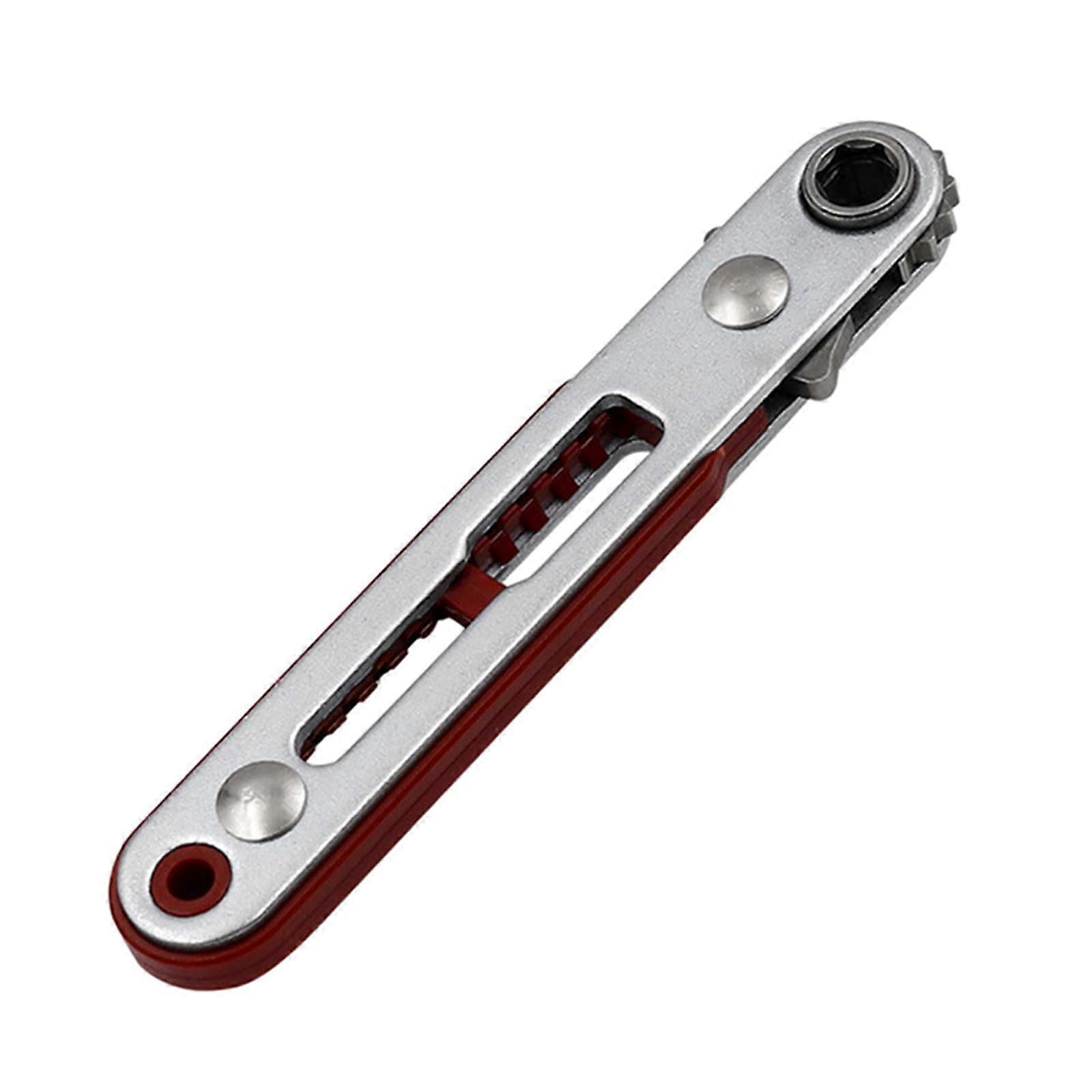 Wrench, portable mini ratchet wrench, compact ratcheting screwdriver, versatile solution, durable for tight spaces