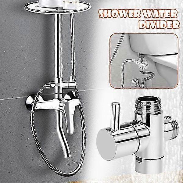 Adjustable Three-Way Valve for Shower Head Diverter