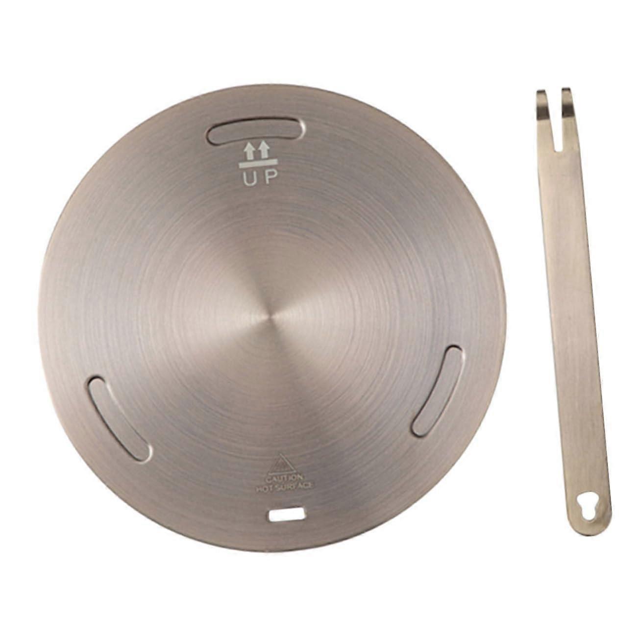 1 Set Heat Conduction Plate for Induction Cookers, Heat Distributor for Gas Hobs, Adapter Plate