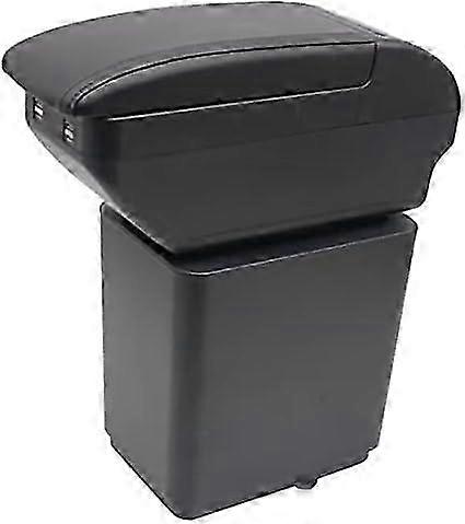 Double Layer Armrest Box with Cup Holder for Peugeot Partner Tepee