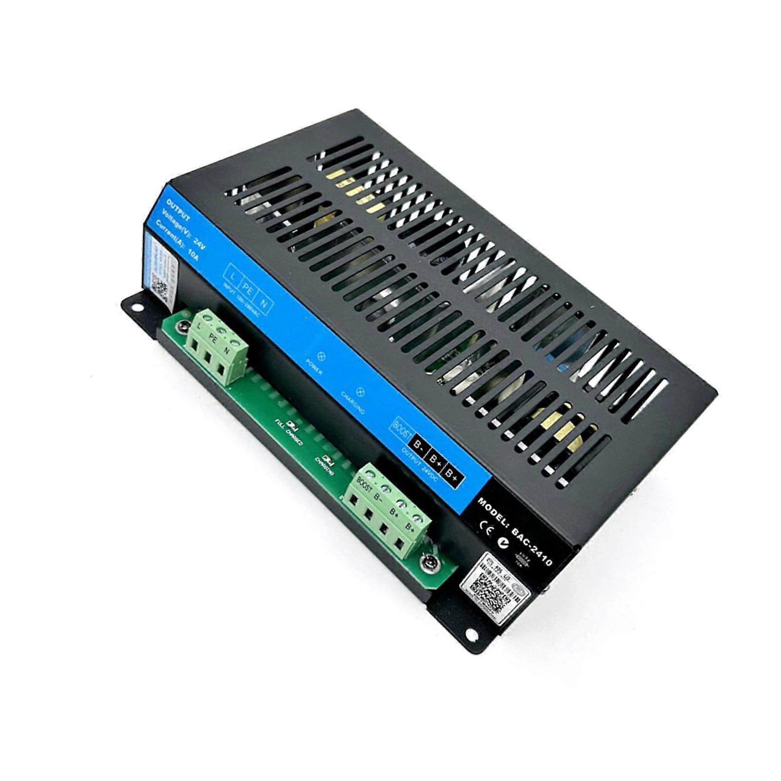 Industrial Grade 24V 10A Fast Chargers Fast Charging System Corrosion Resistant Optimized for Fuels Power Unit Batteries Multicolor