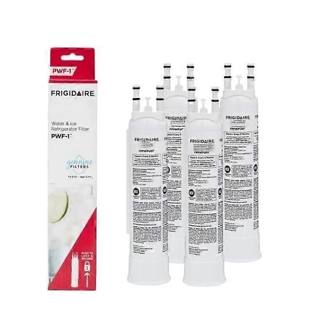 Ersatz-Kühlschrank-Wasserfilter FPPWFU01 PWF-1 4 Stück, Kompatibel mit Kühlschrank-Wasserfilter, Hochleistungsfilter