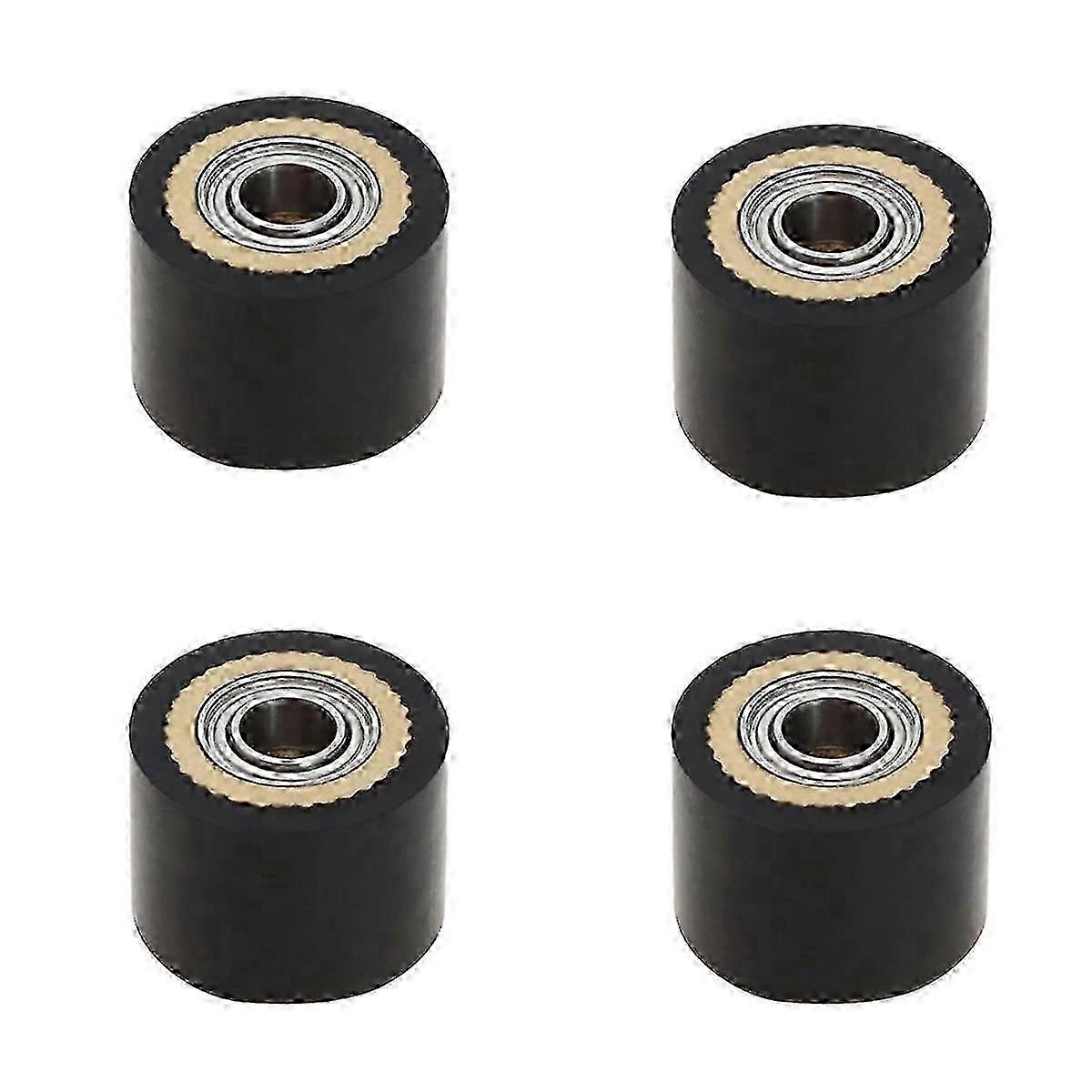 4pcs Pinch Roller 4x10x14mm Plotter Cutter Roller Paper Feed Roller for Mimaki CG Series Cutting Plo