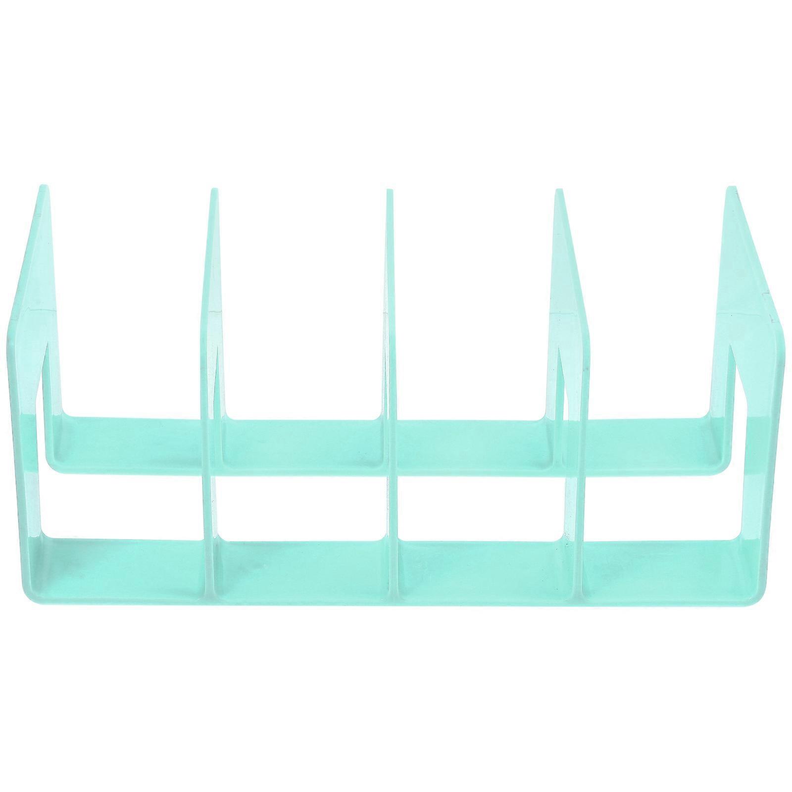 File Document Storage Rack Desktop Bookshelf Office Files Books Holder File Organizer