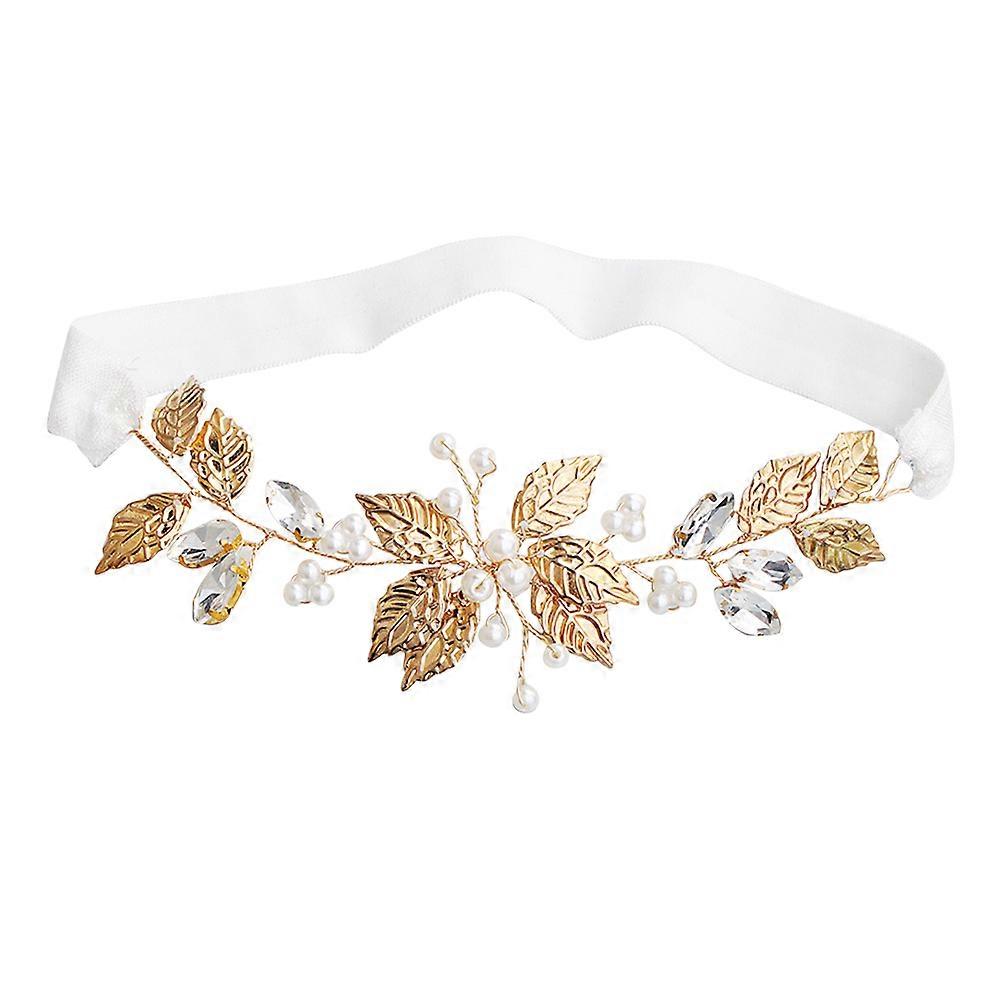 Golden Bridal Garters For Bride Special Occasions 13.5*3cm 1Pack
