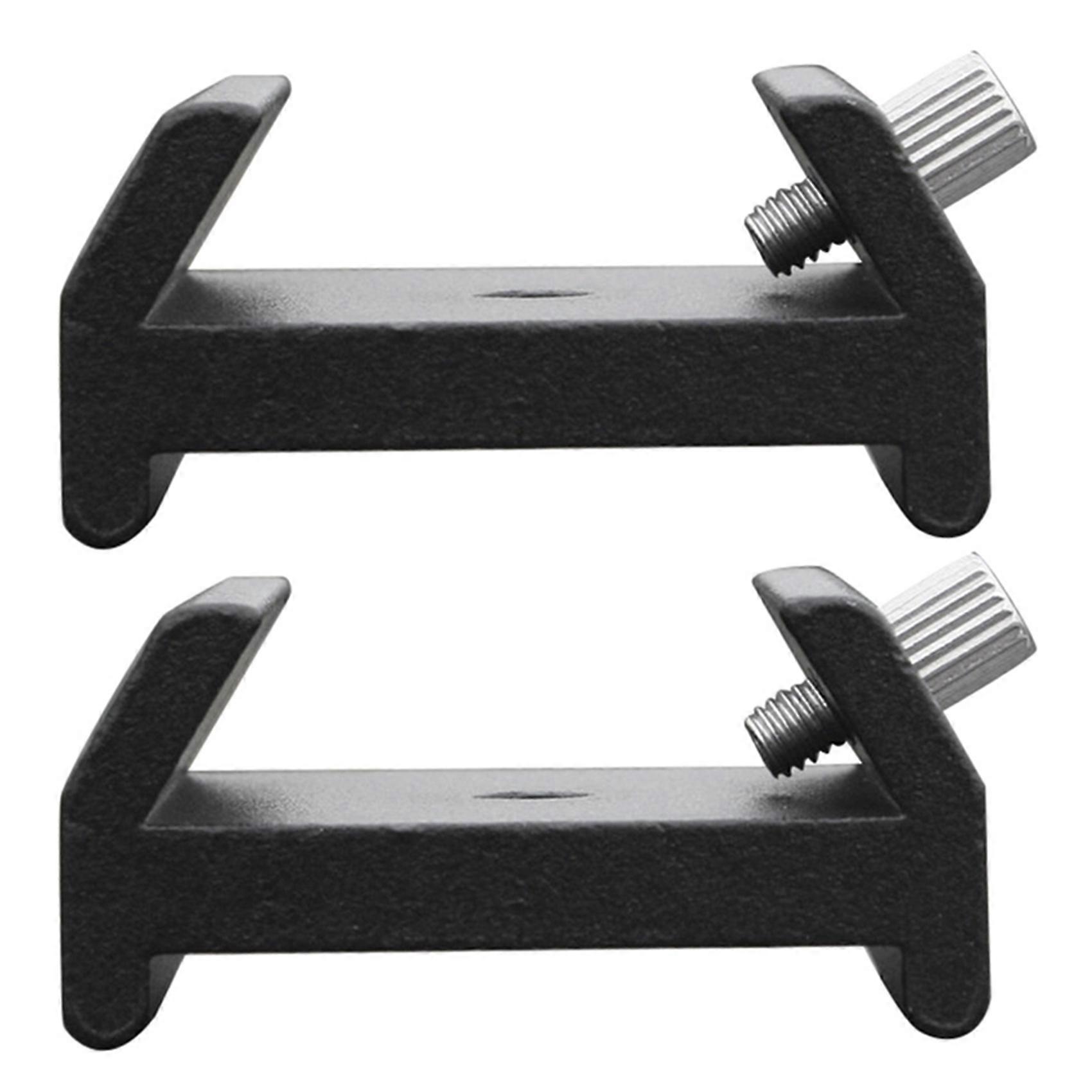 2X Universal Dovetail Groove with Locking Screw Quick-Connect Finder Scope Guide Scope Adapter Brack