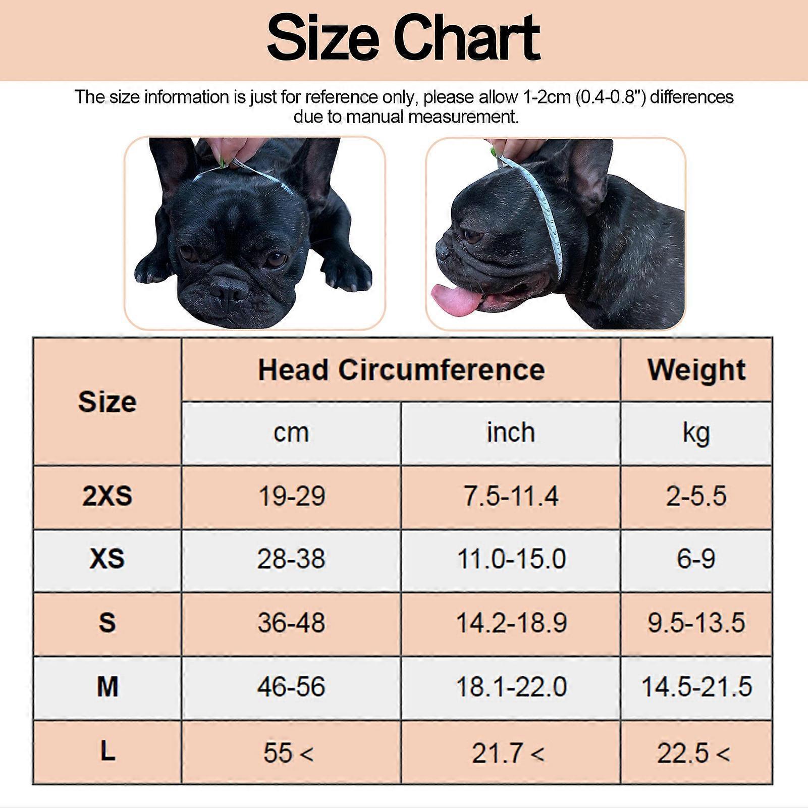 Short Snout Dog Muzzle Bulldog Muzzle Adjustable Breathable Mesh for Training Biting Barking