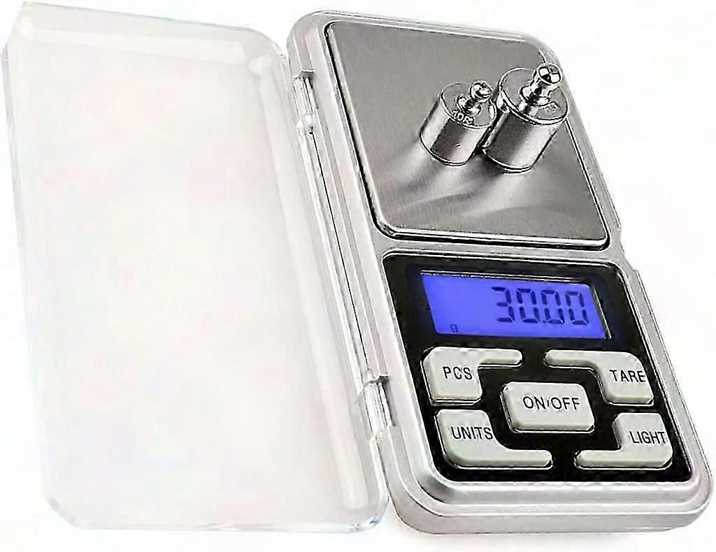 High Precision Digital Pocket Jewelry Scale 500g/0.01g for Gems, Reloading & Small Items - Portable Milligram Scale