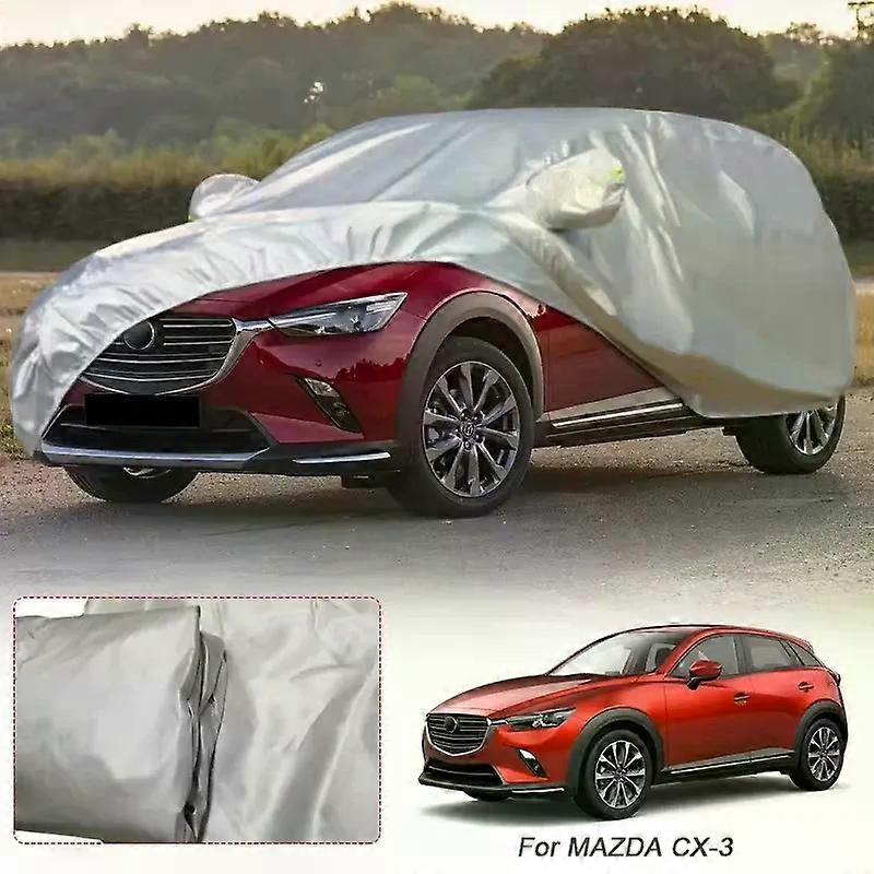 כיסוי לרכב עבור בגדי רכב MAZDA CX-3, CX-30, EZ6, MAZDA 3,5,6,2, MX-30 עמידים בפני אבק, עמידים בפני UV ועמידים למים