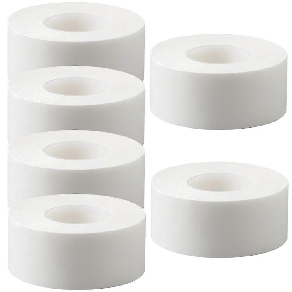 6 Rolls Sticky Sweat Absorption Pads, Adhesive Collar Protectors for Shirts, Blouses, and Hats, Single Use, Easy Application