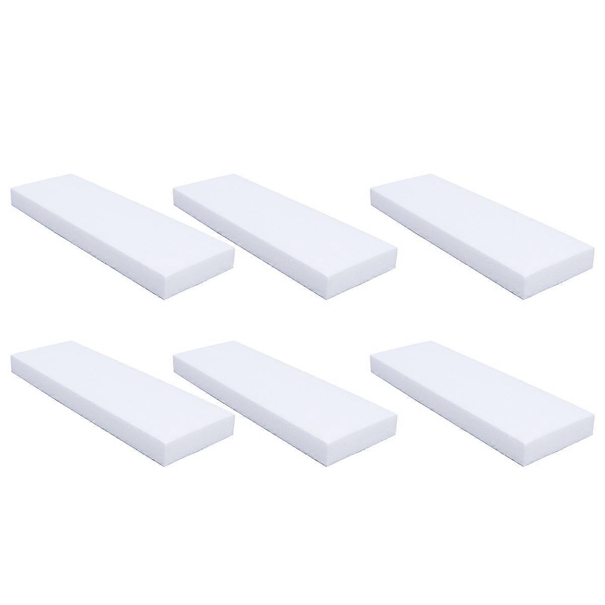 Rectangle Cake Boards Foam Blocks For Cake Fondant Crafts 30x10x2.5cm 6Set