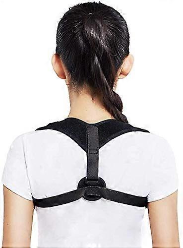Back Posture Corrector, Adjustable Shoulder Neck Posture Support and Posture Support, Improve Posture, Prevent Slouching, Pain Relief Efficiency