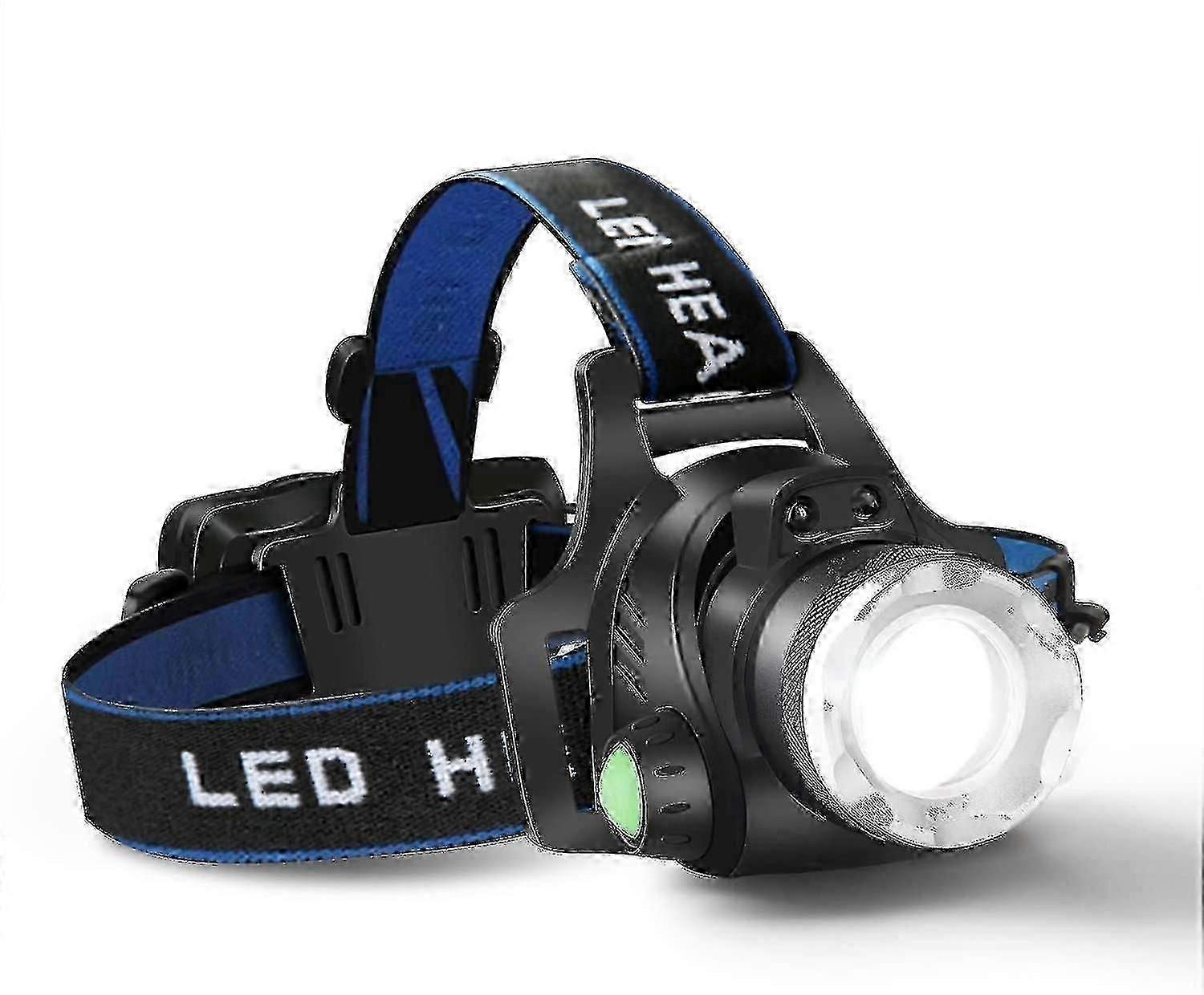Headlamp Flashlight, Usb Rechargeable Led Head Lamp,waterproof T6 Head