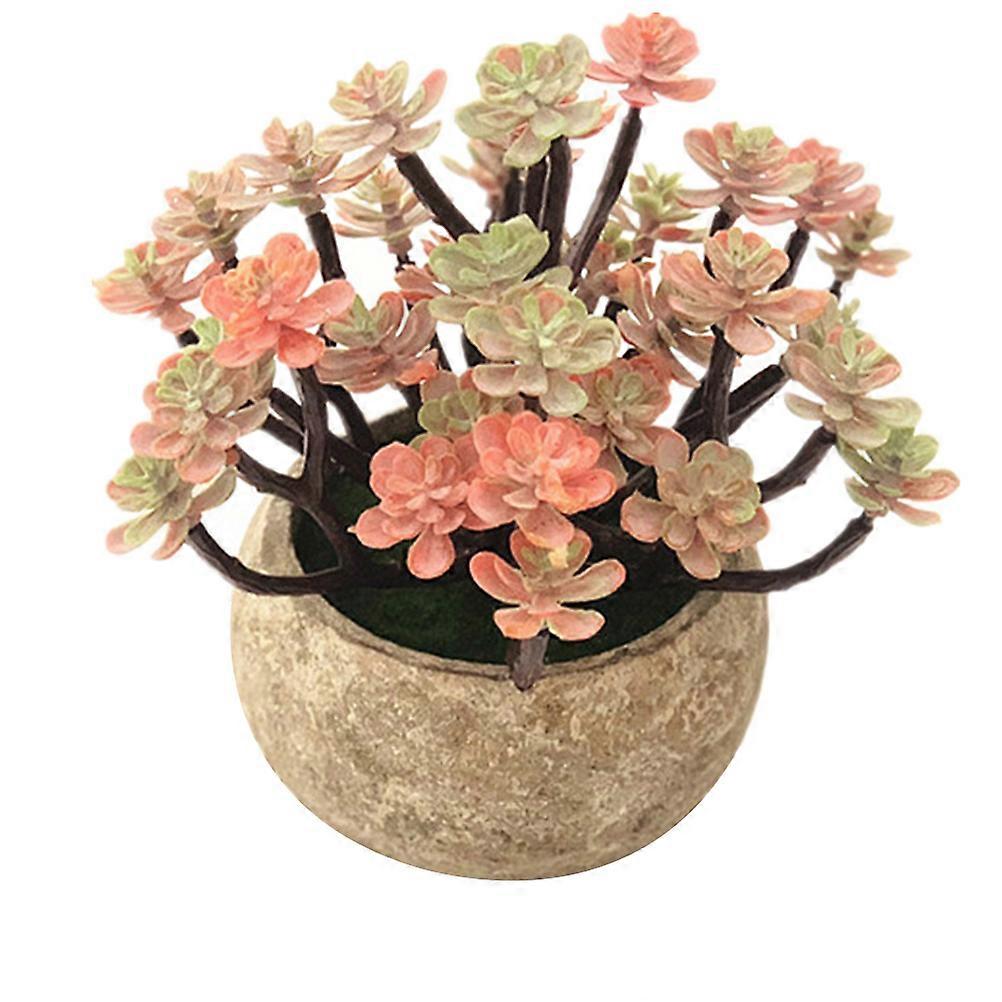 Artificial Rose Bonsai, Stylish仿真Plant for Room Enhancement