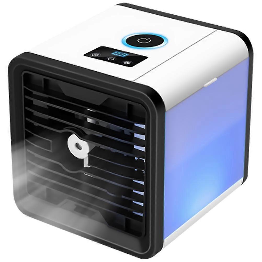 1 Set Portable Air Cooling Fan USB Charging Conditioning Fan for Home Car