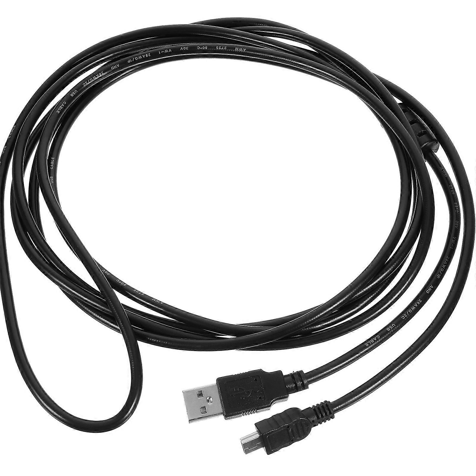 Compact Black USB Cable Designed For High Speed Data Transfer Suitable For Office Work Ideal For General Users 1Pcs
