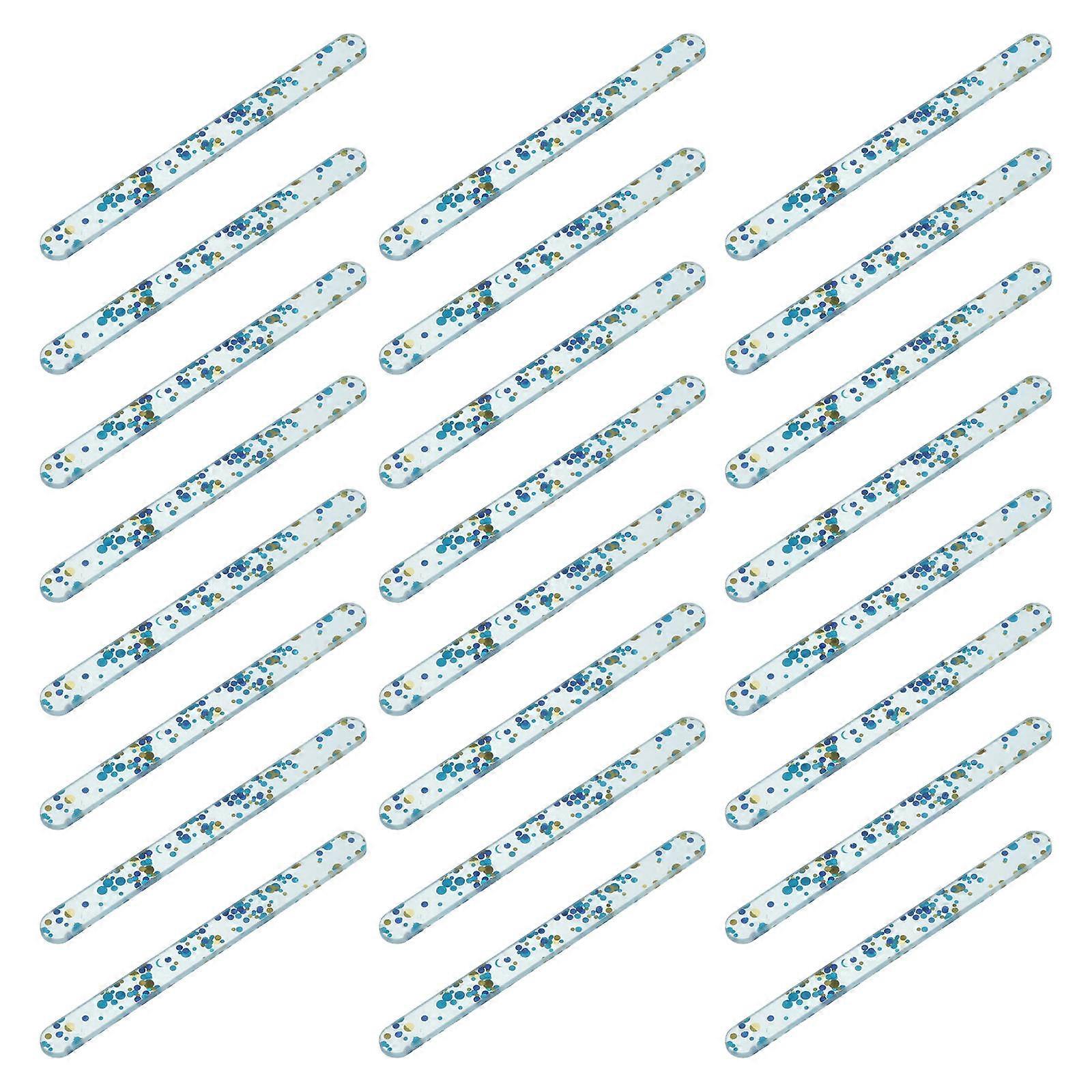 Acrylic Ice Cream Sticks 50Pcs Perfect For DIY Projects Easy To Clean And Use With Confidence