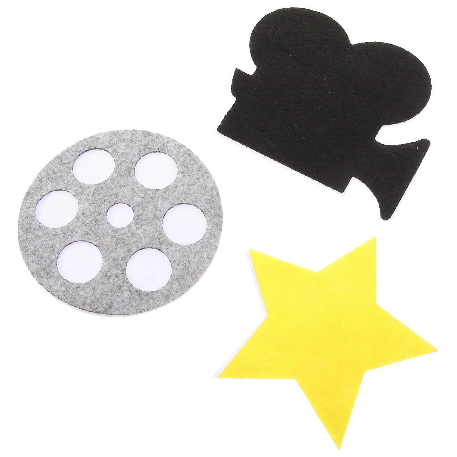 Heat Insulated Cartoon Decorative Cup Mat For Family Gatherings Assorted Color Practical Design 1 Set