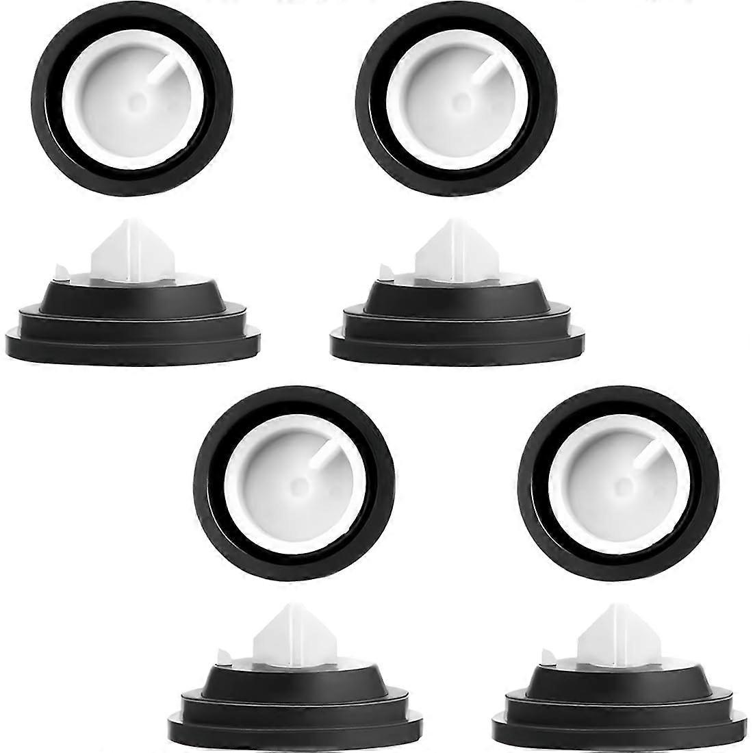 Cistern Replacement Parts Set - 4 High-Quality Inlet Membranes, Valve Diaphragm Washers, Float Valve Sealing Membranes for Toilets