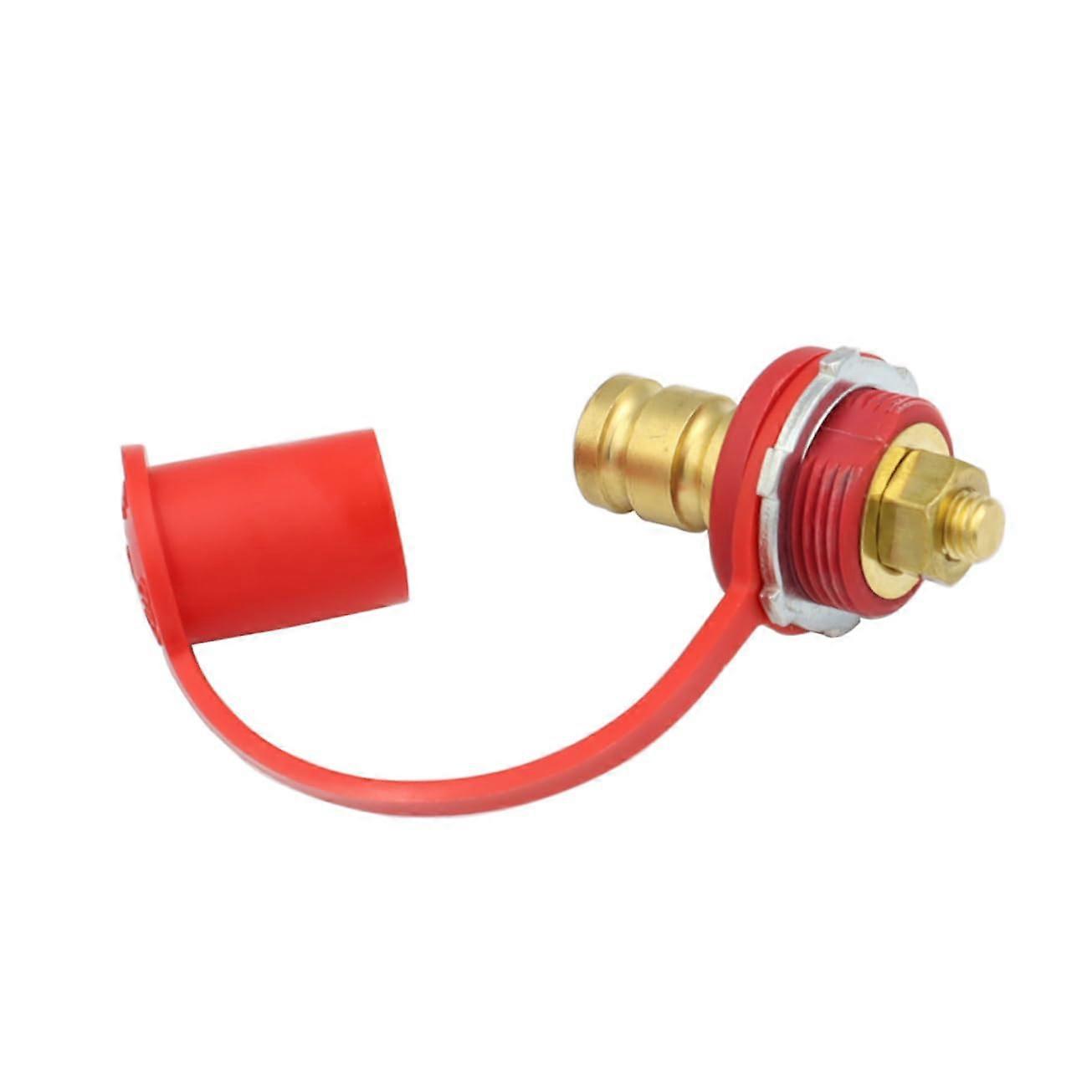 250A Battery Terminal Post with Protective Cover for Cars, RVs, and Boats, Corrosion-Resistant Lead Terminal with High Conductivity