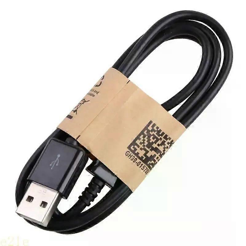 USB 20 A Male to Micro B Male Data Sync Charger Adapter Cable Reduces for Cross Talk and Interference 1m Length Black
