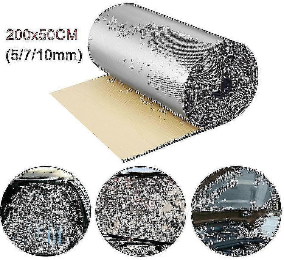 熱保護用自動車用消音マット - 500x2000mm下敷き、3/5/7/10mm