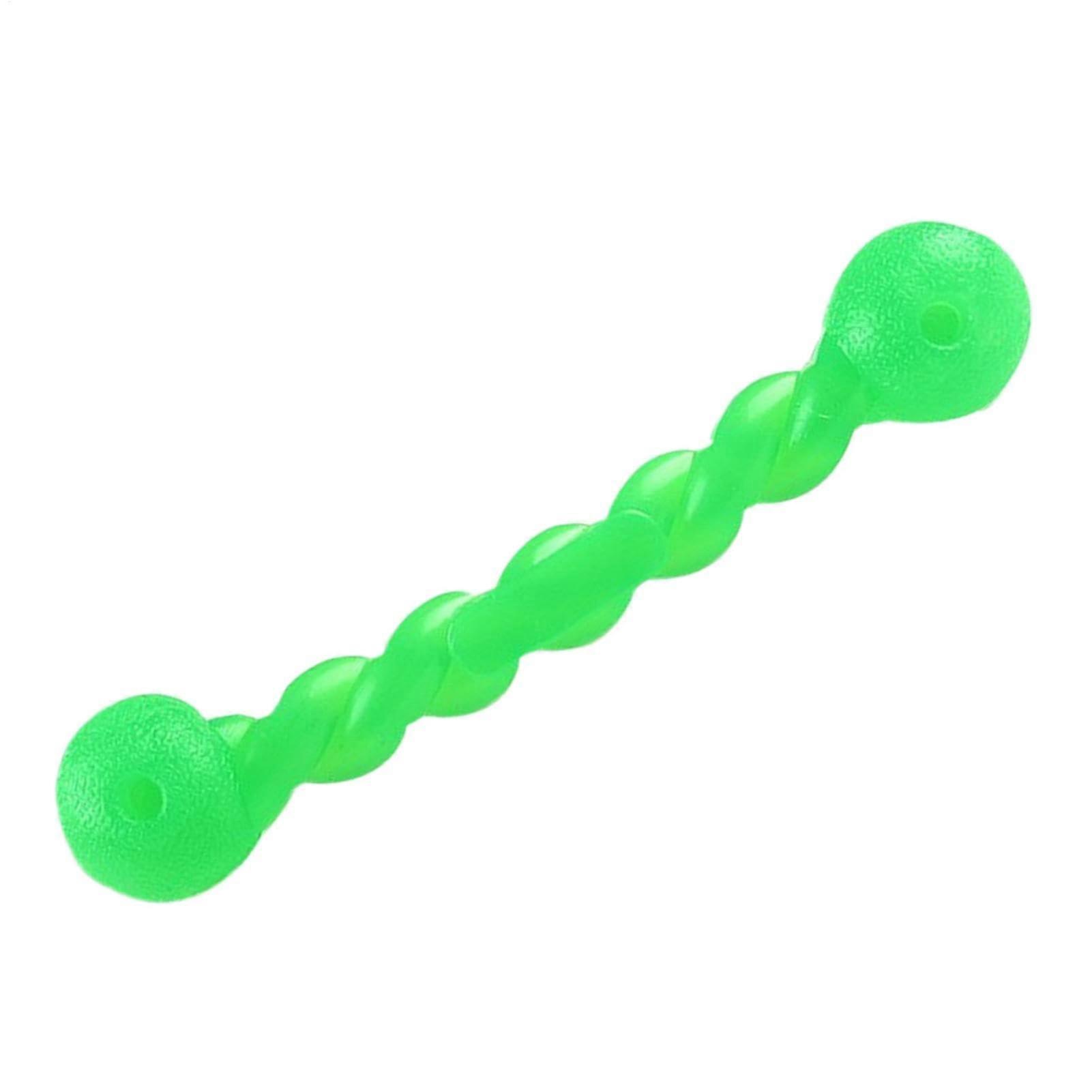 Dog Chew Toy, Interactive Puzzle Toy, Soft Bite-Resistant, Durable Rubber, Medium Size, Green