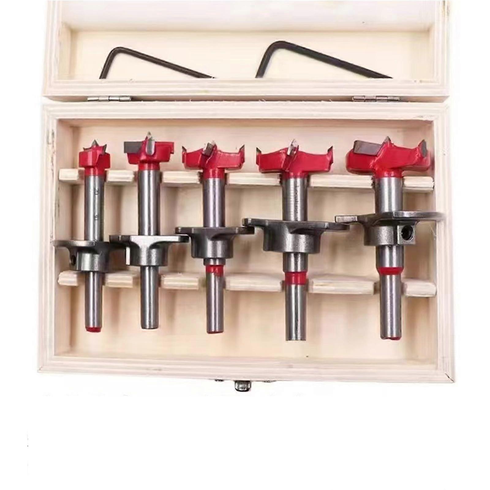 Forstner Bit (1535mm), Round Shank, Depth Stop, Professional Wood Drill